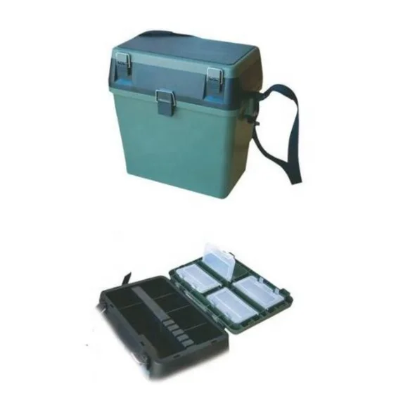 
Made in China YUSTR-004 Surf casting seat box with drawer boxes plastic fishing tackle box fishing seat box 