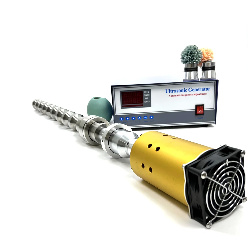 1000W Ultrasonic Vibration Rod 20KHz Ultrasonic Reactor Customize Titanium Tubular Transducer For Biodiesel