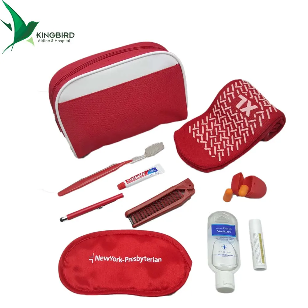 Business class airline amenities/airline overnight comfort kit