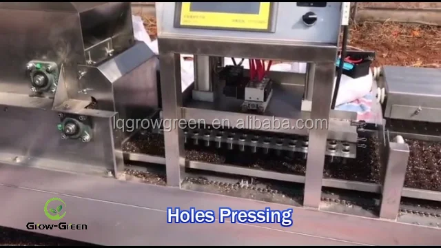 GGSCX Automatic seeder machine for sowing seed into trays with high precision and fast speed up to 750 trays per hour