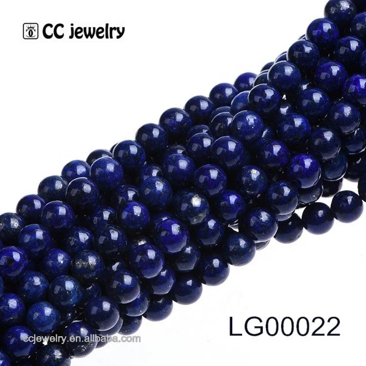 Wholesale 8mm round high quality natural round stone gemstone lapis lazuli loose strands beads