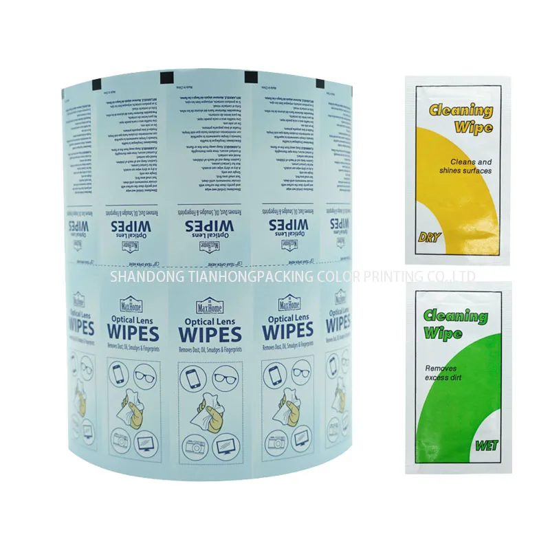 Heat Sealing Bopp Biodegradable Soft Touch Plastic Packaging Cold Sealed Rolls Film For Food