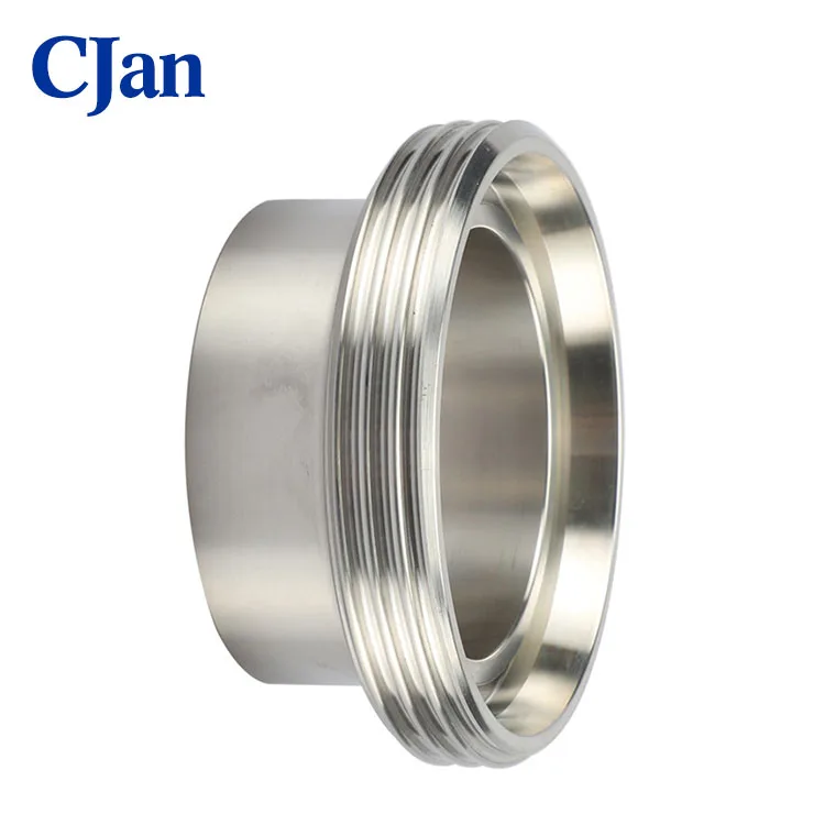 Sanitary DIN union welding set 304/316L pipe fitting for Dairy Cosmetic Pharmaceutical Food and Beverage Industries