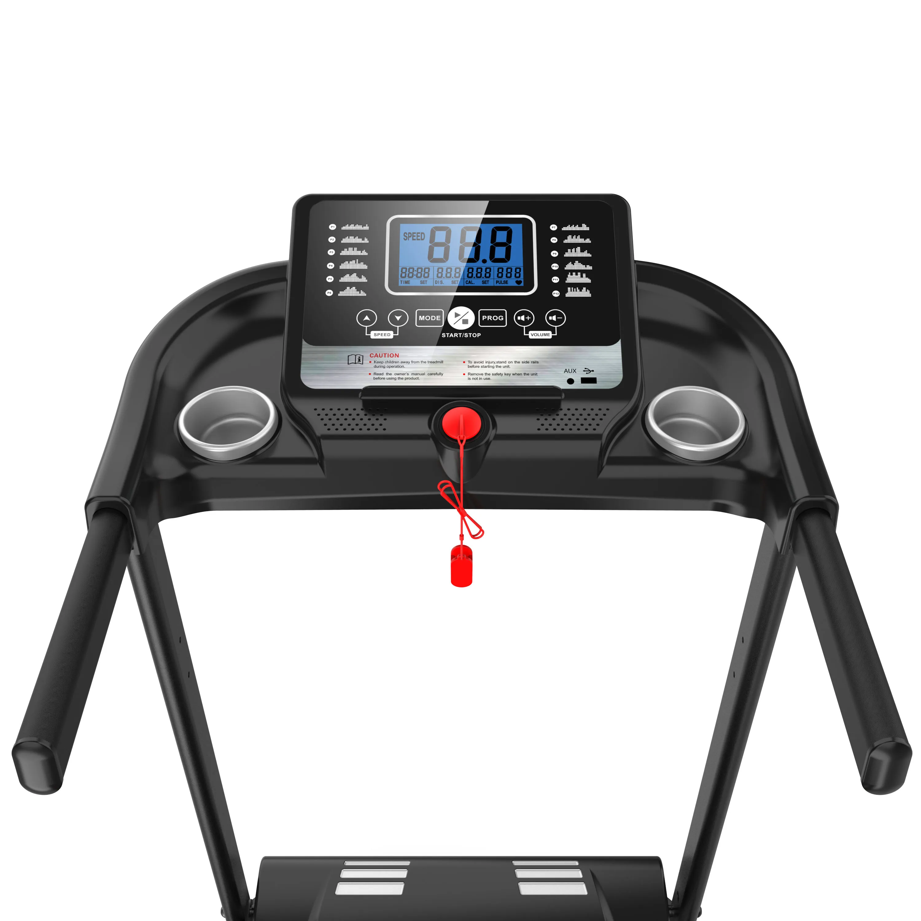 SuperMove home use walking running machine body building fitness equipment portable treadmill