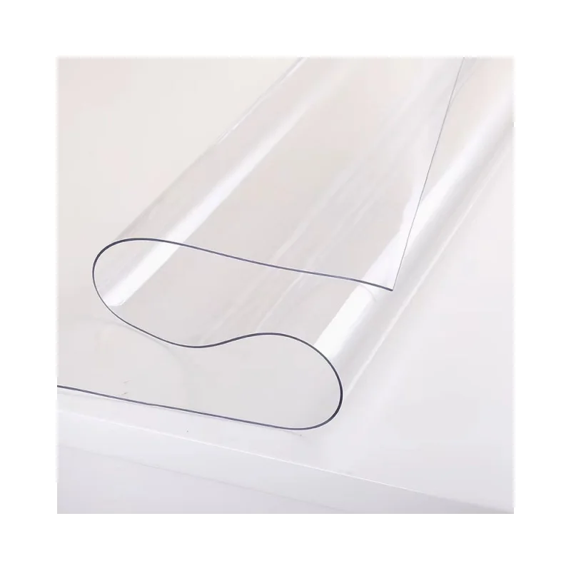 Crystal Clear PVC Desk Pad Mat Heavy-Duty Water-Proof Coffee Table Protector Easy Clean for Any Surface Home Needed Protection