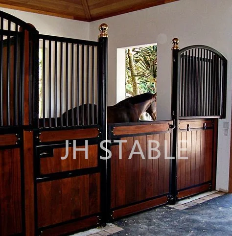 American indoor luxury wooden toy horse equipment horse stable barn victorian hardwood with window