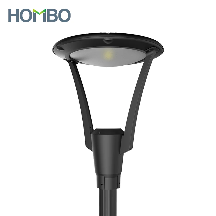 HOMBO Remote Management Ip65 Waterproof Outdoor Public Park Lighting 30 40 50 60 80 Watt LED Garden Light