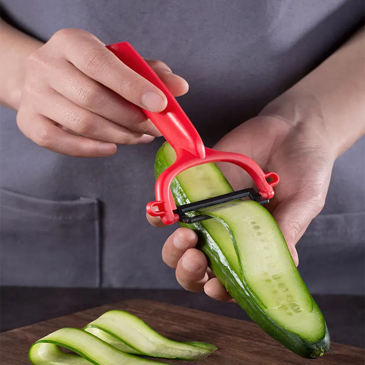 Y-shaped Advanced Vegetable Slicer Black Ceramic Fruit Peeler Smart Kitchen Tools