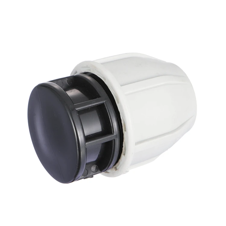IFAN ISO 4427 Professional Supply PE Pipe Fittings 20-110MM HDPE Plug PP Compression Fitting