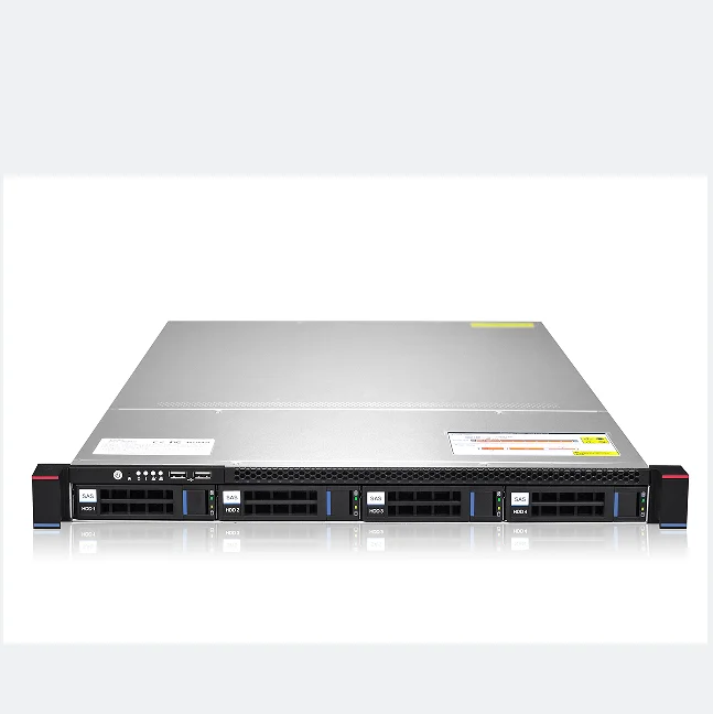 1U4 bays server case rackmount chassis with 670mm depth