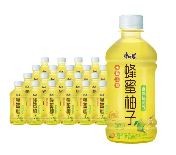 Honey Yuzu Light Nourishing Fruit Yuzu Flavor Drink Mini bottle Beverage Honey Yuzu 330ml*12