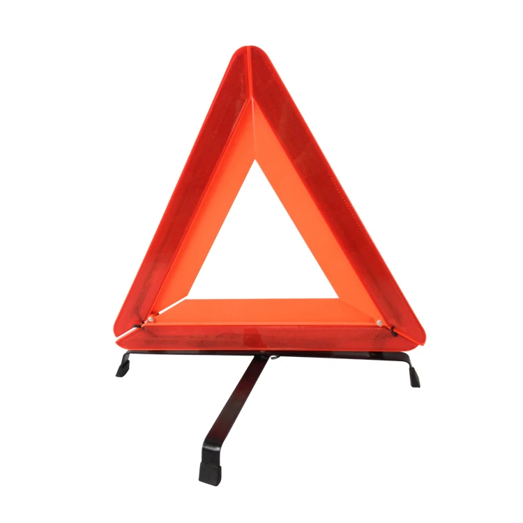 Premium Roadway Emergency Tool Led Traffic Safety Triangle Warning Sign