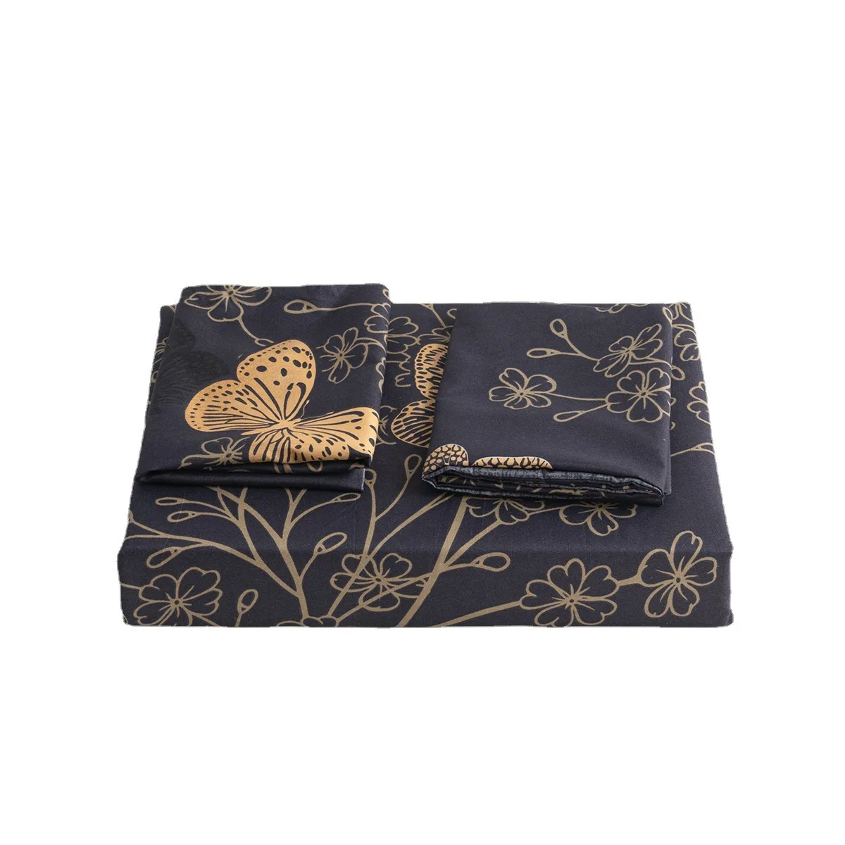 Оптовая продажа, комплект постельного чехла из микрофибры с печатью, пододеяльник, набор 3/4 шт.