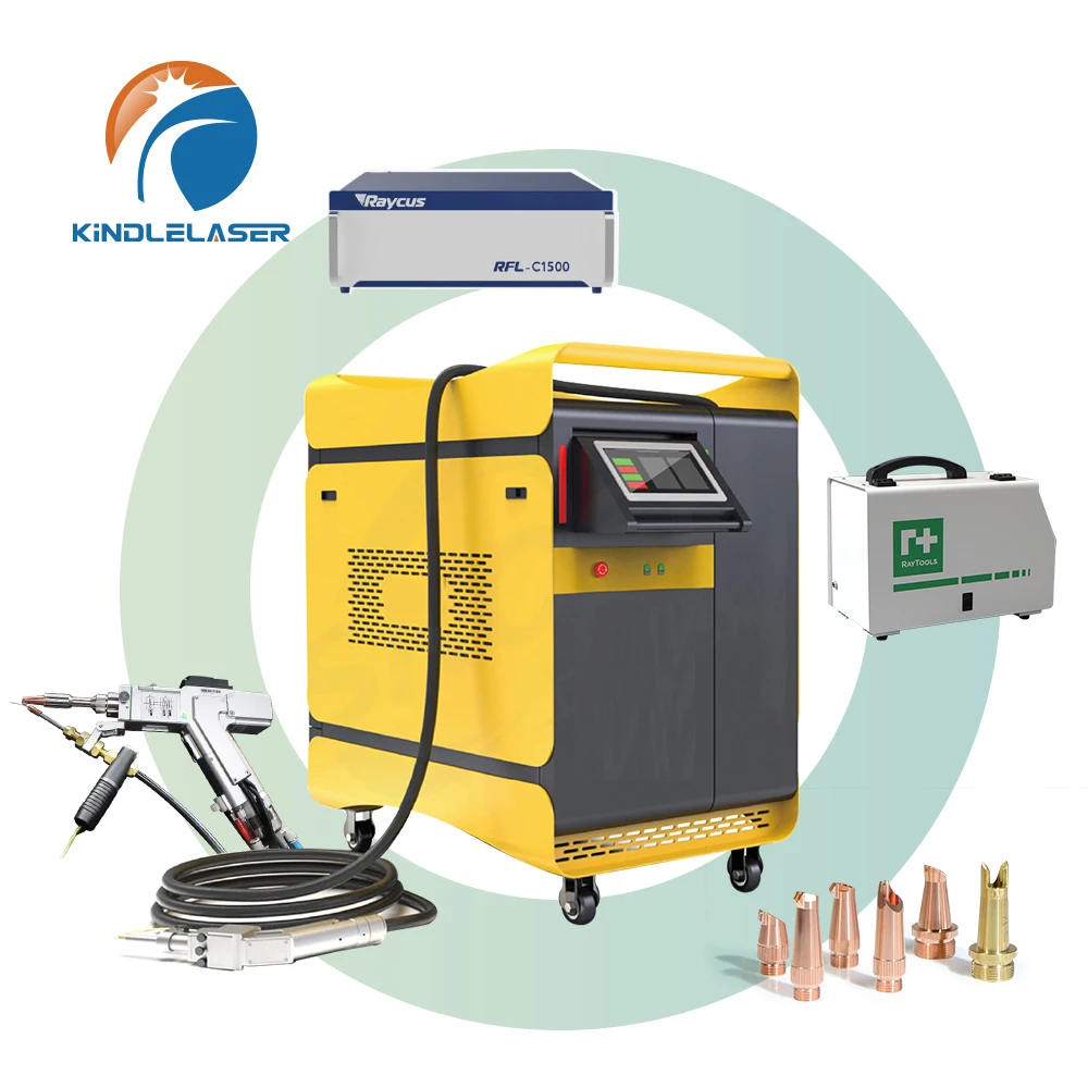 KL High Quality Portable Water Cooled Max/Bwt/Raycus Welder Machines Laser Machine 3 In 1 For Welding 2000w