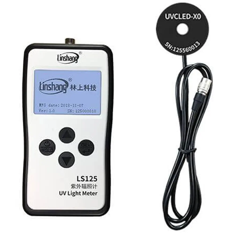 LS125-UVCLED-X0 UV Probe UV Light Meter 230nm-315nm suitable intensity and energy detection of 260nm-285nm LED germicidal lamp