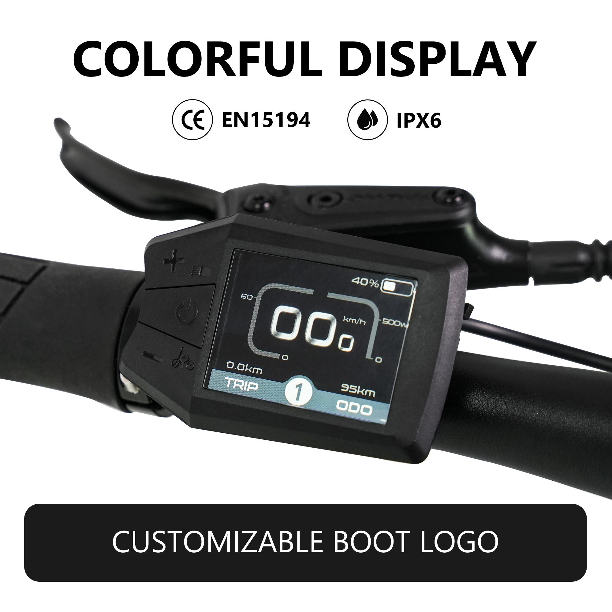 Greenpedel Hybrid Electric Bicycle 750W Electric Fatbike Mountain Fat Tire E Bike With Full Suspension