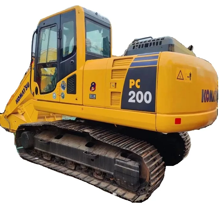 Hot selling construction equipment used machinery used PC200-8 excavator machine Japan Komatsu excavator PC200-8 used excavators