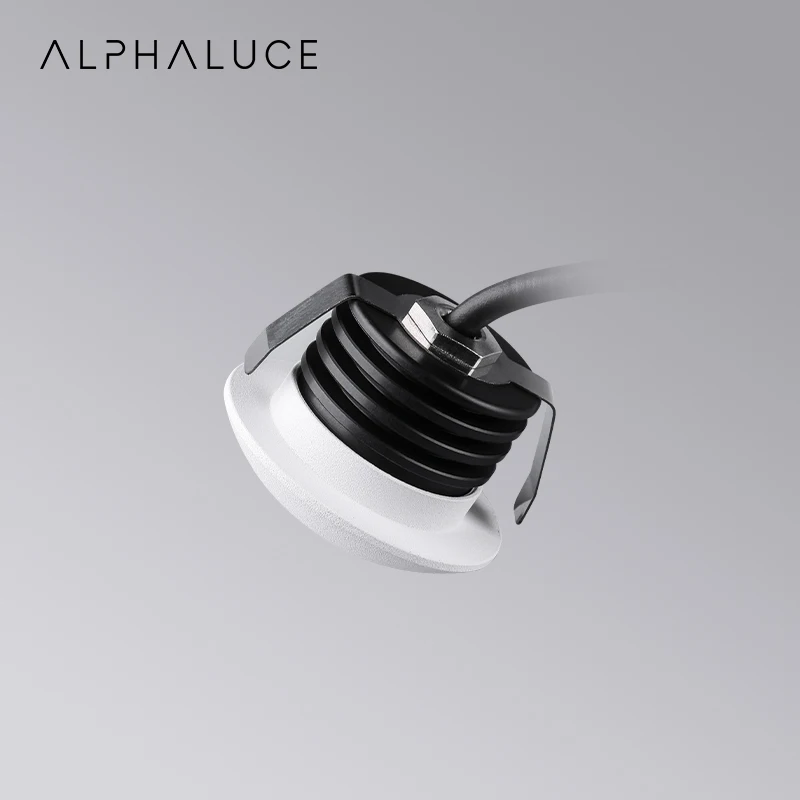 Alphalighting For Home DC 24V Outdoor IP67 Mini Foot Walking Stair Lighting Lamp Recess Wall Light Step Recess