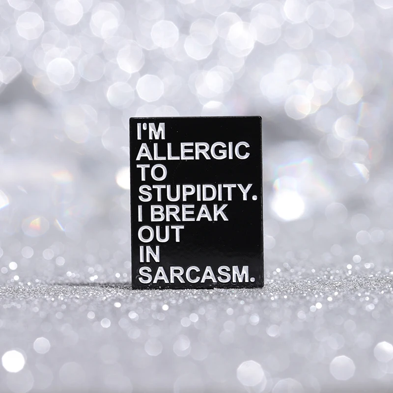 Text Quotes Enamel Pins Custom MY BRAIN IS 80% SONG LYRICS Brooches Lapel Badges Funny Jewelry Gift for Kids Friends