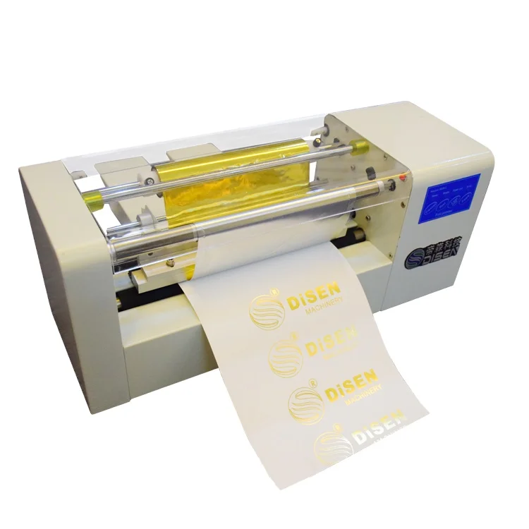 China Factory Outlet 320 Automatic Hot Foil Printing Grosgrain Satin Ribbon Printer