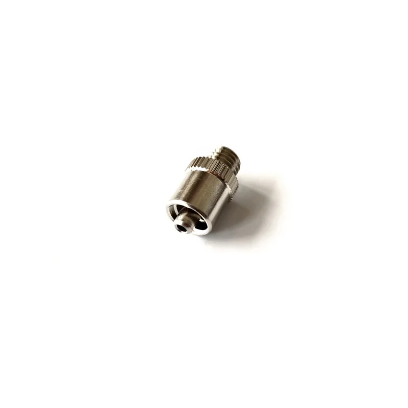 metal luer lock connectors M5/M6/M8(M8x1.25)/M8x1 male thread to male luer adapter