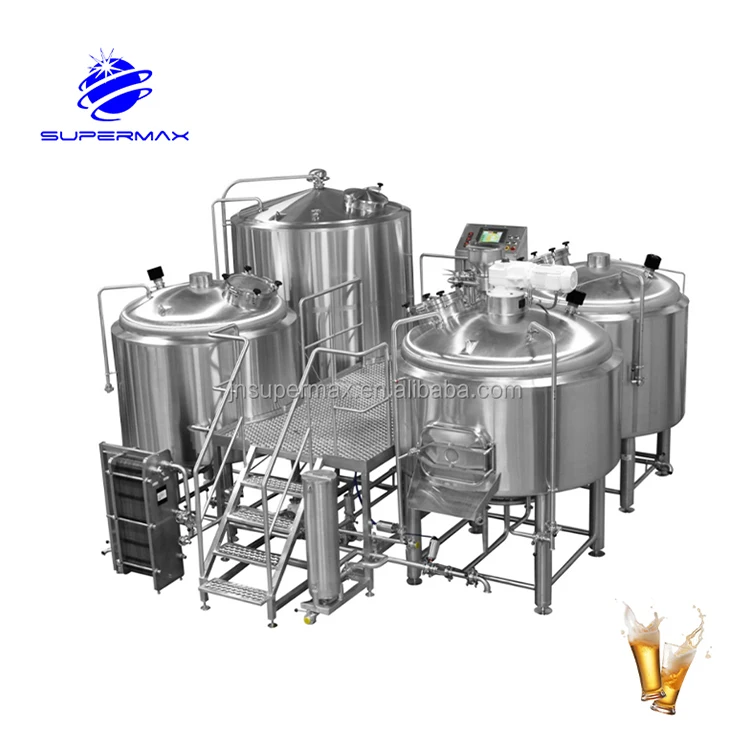 China Made Micro Brewery Plant 100 L 200 L 500 Liter Hotel Beer Brewing Equipment