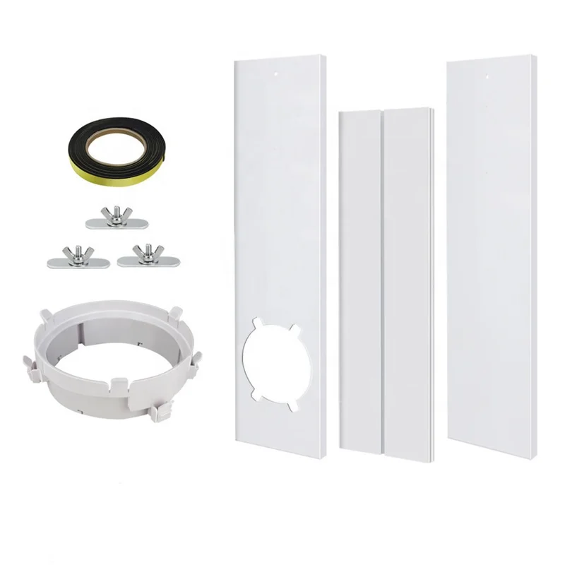 Portable Air Conditioning windows seal set Universal Exhaust Hose Adapter ac unit Adjustable AC Seal Vent Kit For Sliding Window