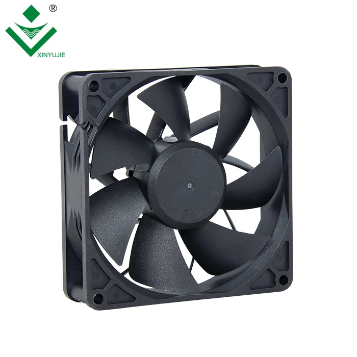 XYJ12B9225H 80000 hours warranty cooling fans 12 volt industrial machine cooler fan 9225 oil bearing dc fan with grill