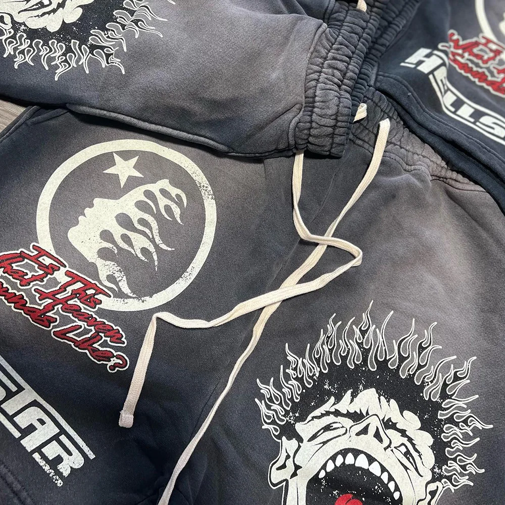 Ready to ship Fashion basketball Shorts Daily Casual Loose Couple Streetwear Top quality original Cotton Men shorts