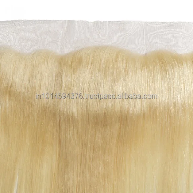  Светлый 613 HD прозрачный кружевной фронтальный с оригинальными индийскими человеческими волосами REMY!