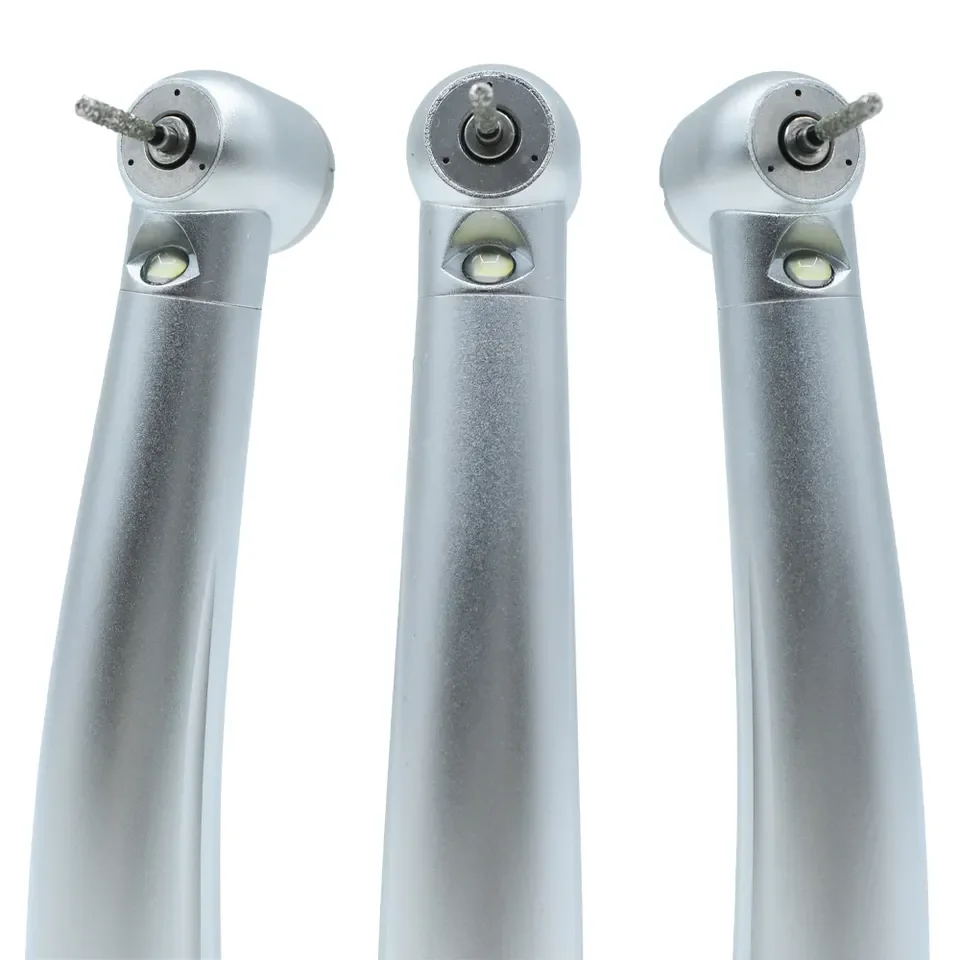 Self-powered Standard 4Holes SU Cartridge Rotor Air Turbine LED Dental High Speed Handpiece