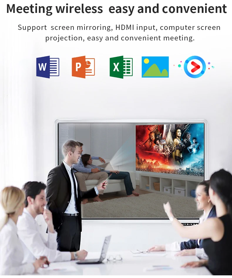 Портативный домашний проектор с hd 1080p 7000 люмен 4k