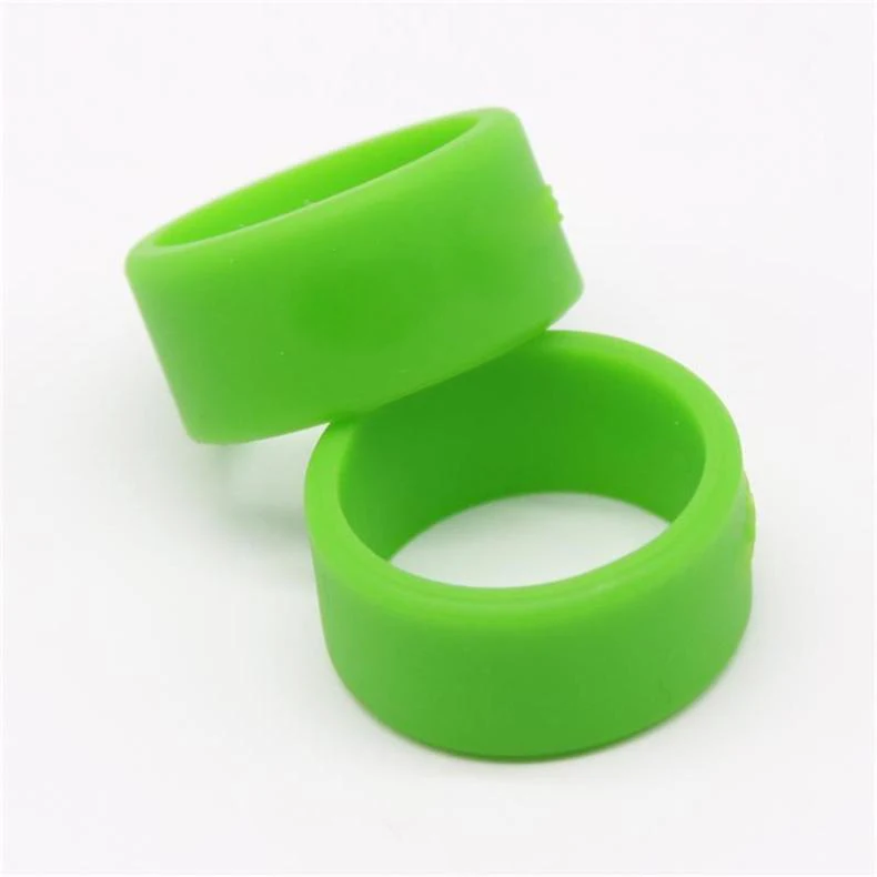 Custom Promotional Fashion Design Silicone Wedding Finger Ring