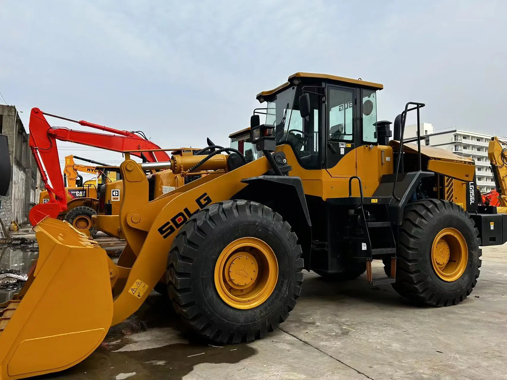 Low Price High Quality Second Hand Bulldozer SDLG LG956L In Good Condition And Low Working Hours