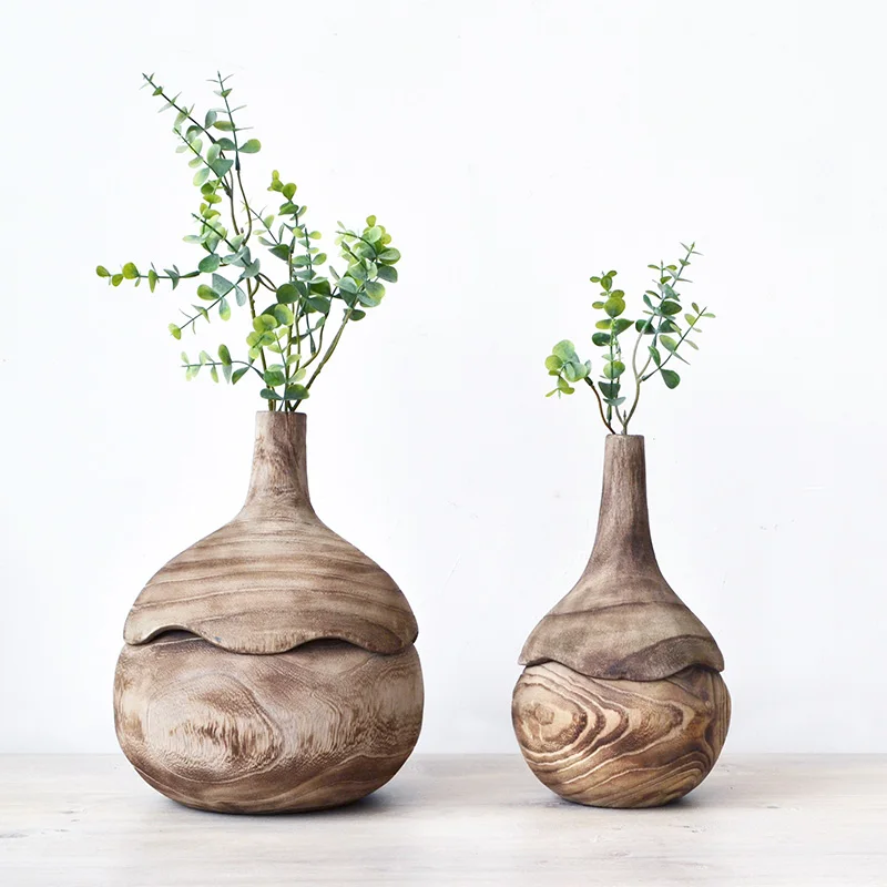 Bamboo & Wooden Vases