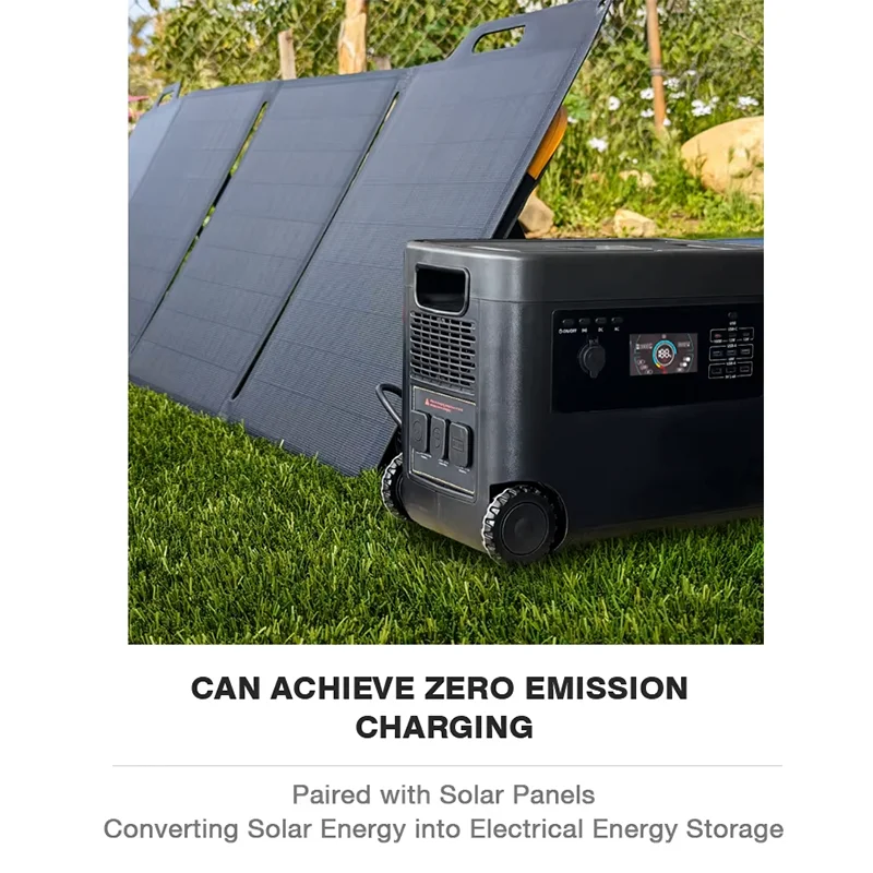 Shencai Portable Power Station 2300Wh Backup Lithium Lifepo4 Battery Packs For Outdoor RV Camping Home Emergency