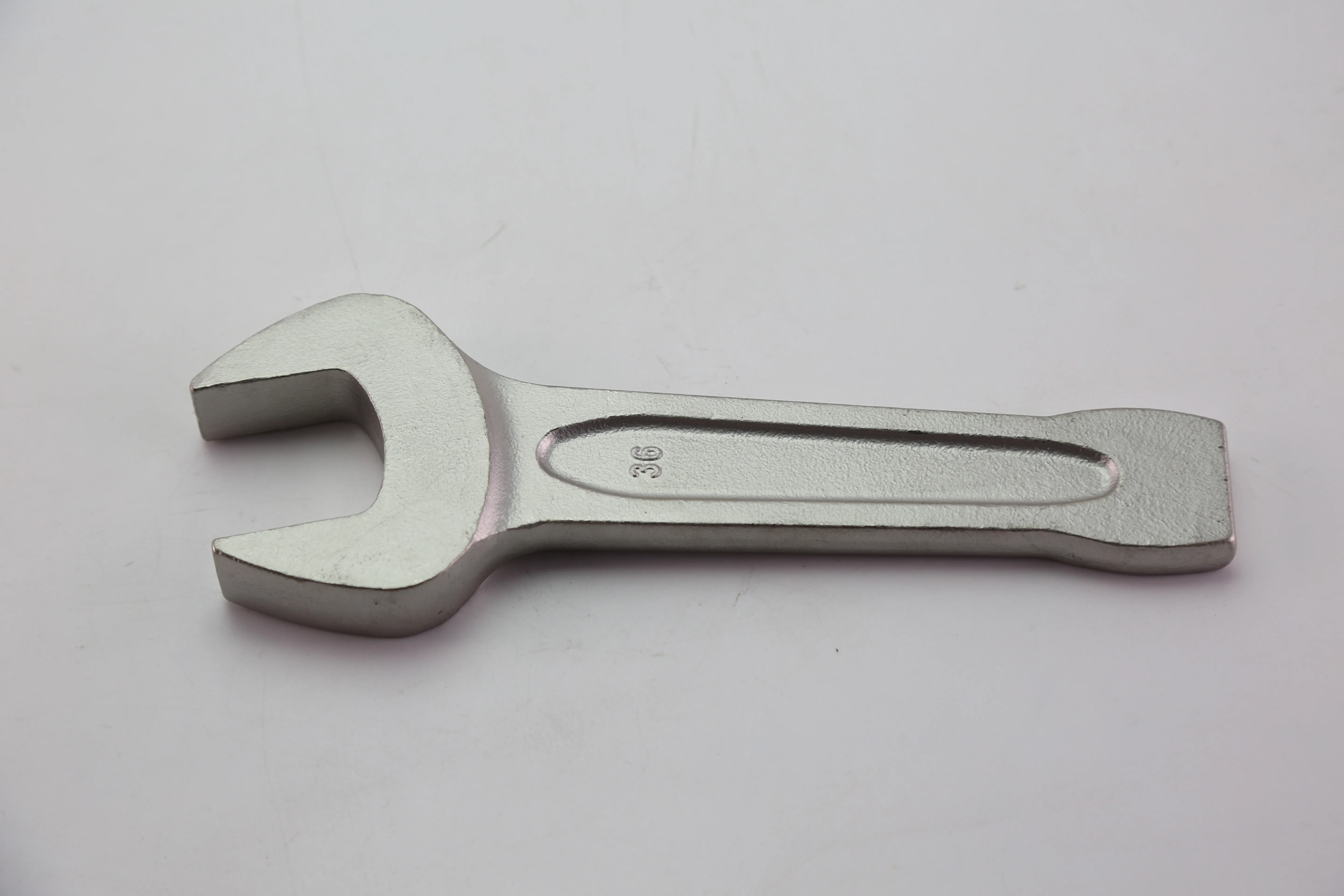 304 stainless steel anti-corrosion Professional tools for chemical plant for food industry 36mm striking open end wrench
