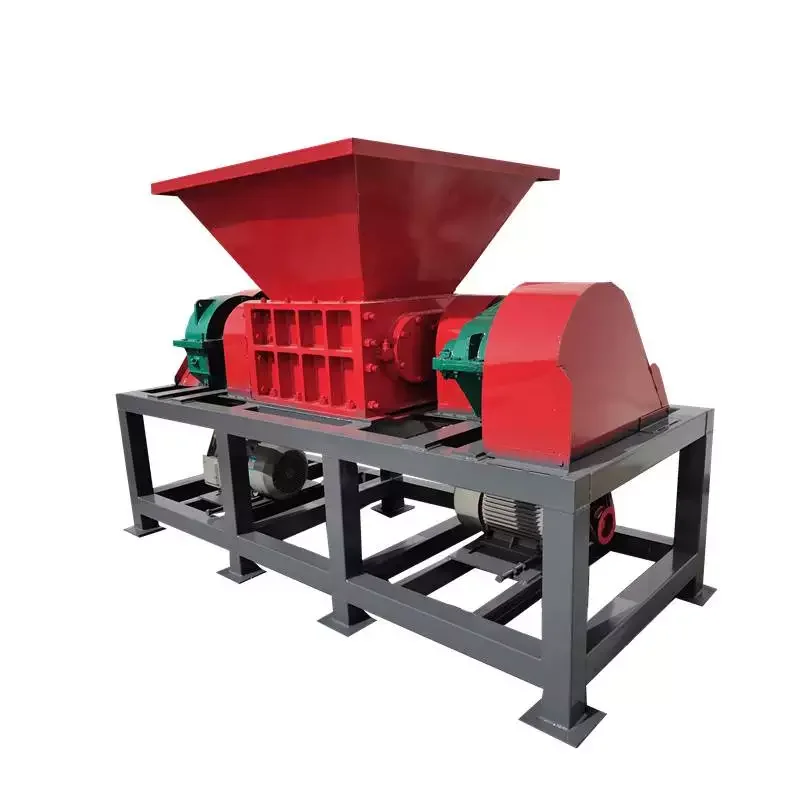 China made scrap metal shredder widely used aluminum engine cylinder car shell rebar domestic organic metal shredder