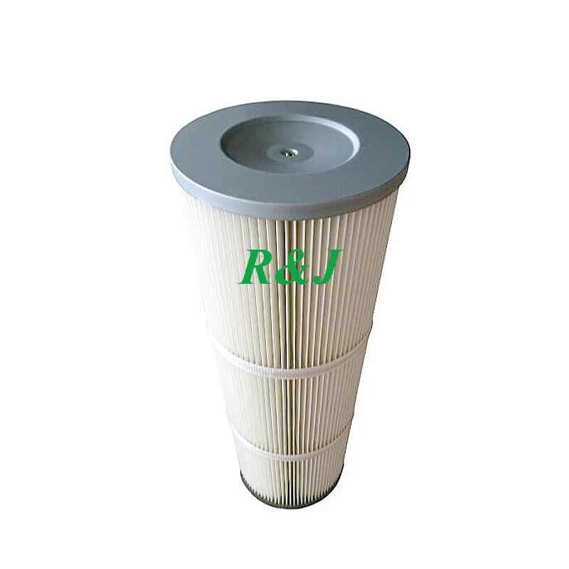 Universal High Efficiency Polyester PTFE Pleated Cartridge Dust Bag Air Filter