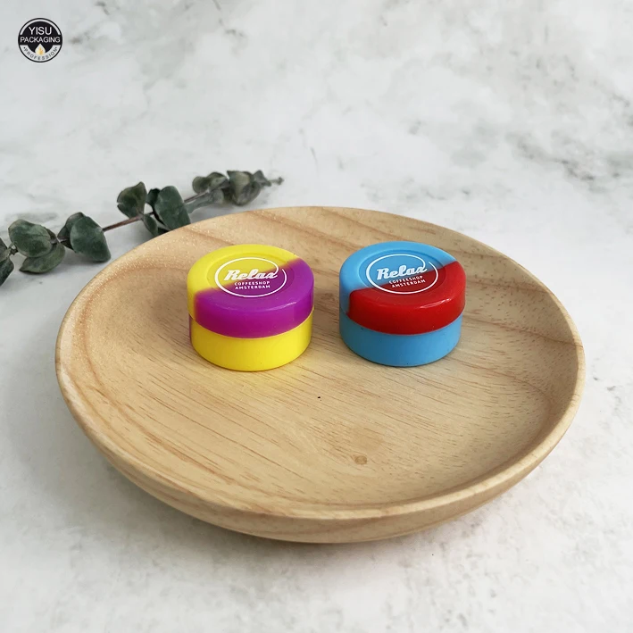 OEM Accept Food Grade Non-Stick Slick Oil Jar Oil Storage Silicone Container Jars