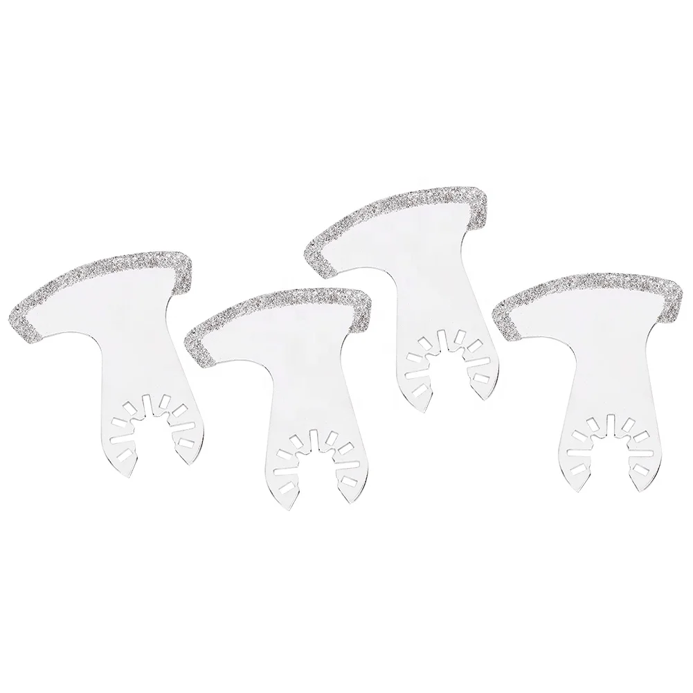 4Pcs Sickle Shape Saw Cutting Blade Marble Cutting Tool Accessories Fit for Bosch