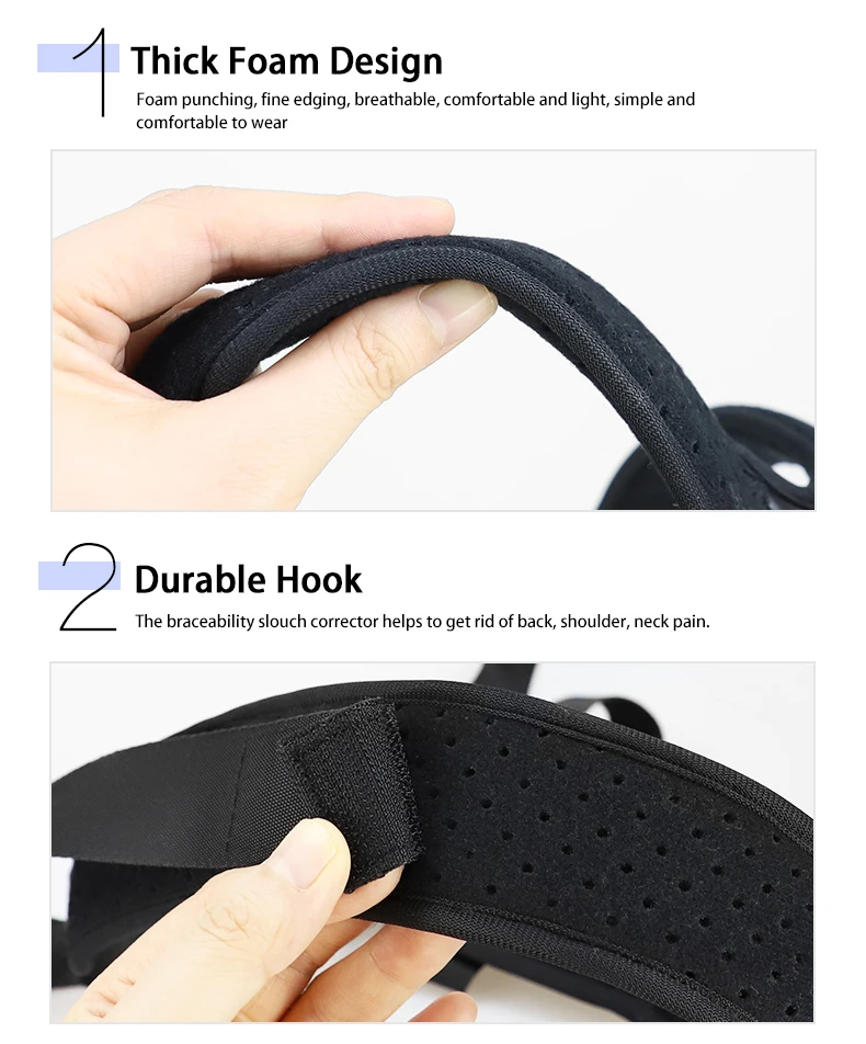 Back belt Support Posture Correct Belt Shoulder Back Support Waist Belt for man and woman