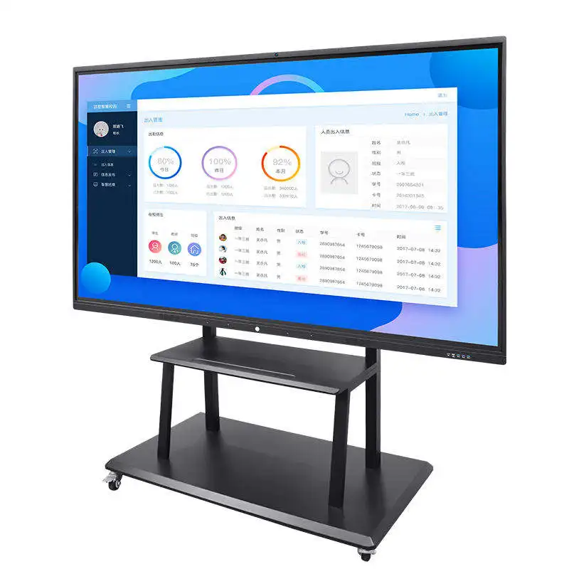 Factory Wholesale Educational Equipment Multi Touch Interactive Digital class room Smart board