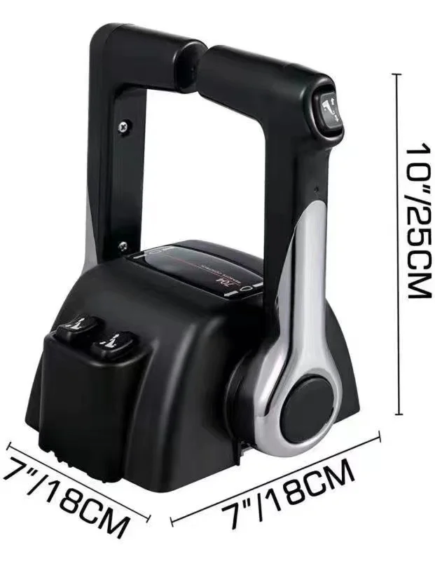 New YAMAHA 704 outboard set double lever marine engine remote throttle control box