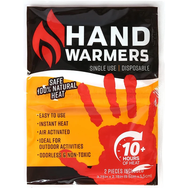 Custom Logo Air Activation Disposable Pocket Hot Hands Hand Warmers Heat Packs