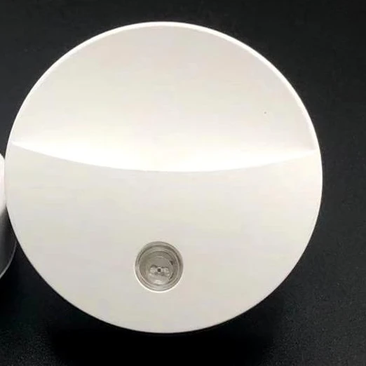 Настенные лампы с европейской розеткой, ночник, светодиодный светильник с датчиком движения/датчиком движения, светодиодная лампочка с розеткой переменного тока 110-220 В