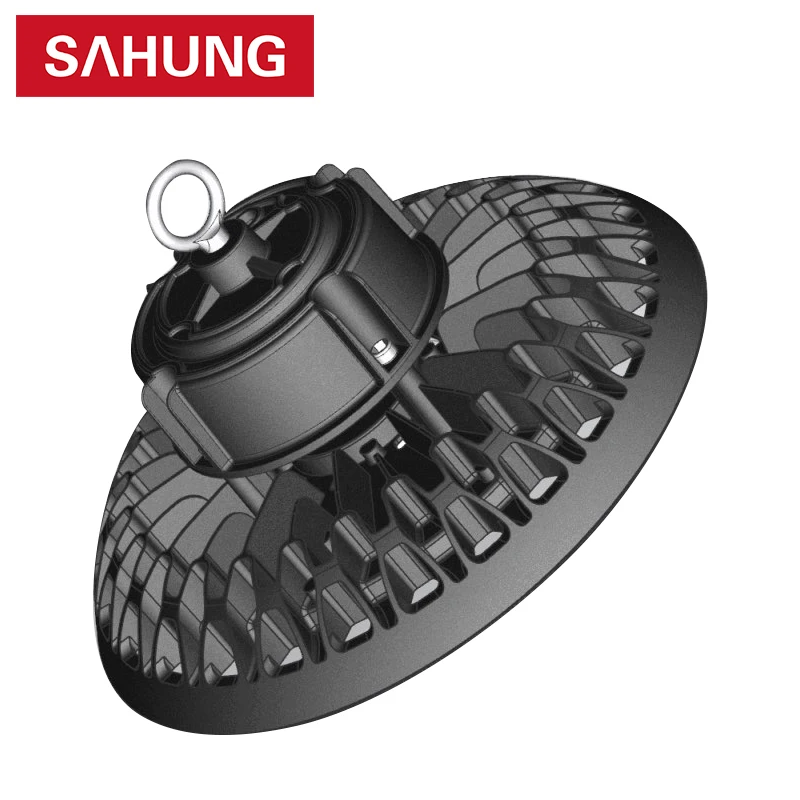 Dimmable Energy Saving Ufo Led High Bay Light 100w 150w 200w Remote Control 2700-6500K IP65 Industrial Lighting Lamp For Garage