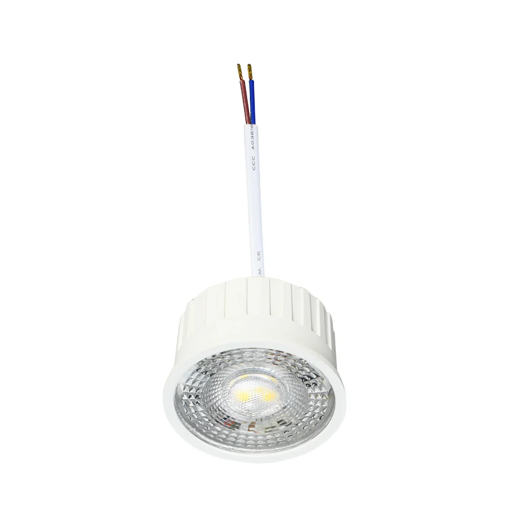 Factory Direct Sale 5W 6W 7W 9W High lumen COB LED MR16 Module 29mm ultra thin MR16 led module with lens