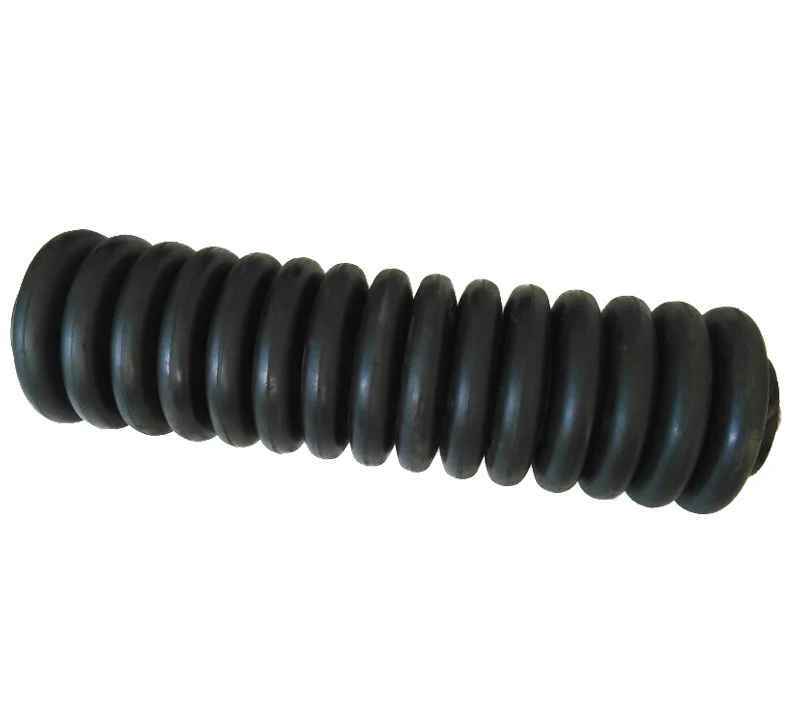 belt conveyor rubber disc conveyor impact roller/rubber coated conveyor rollers