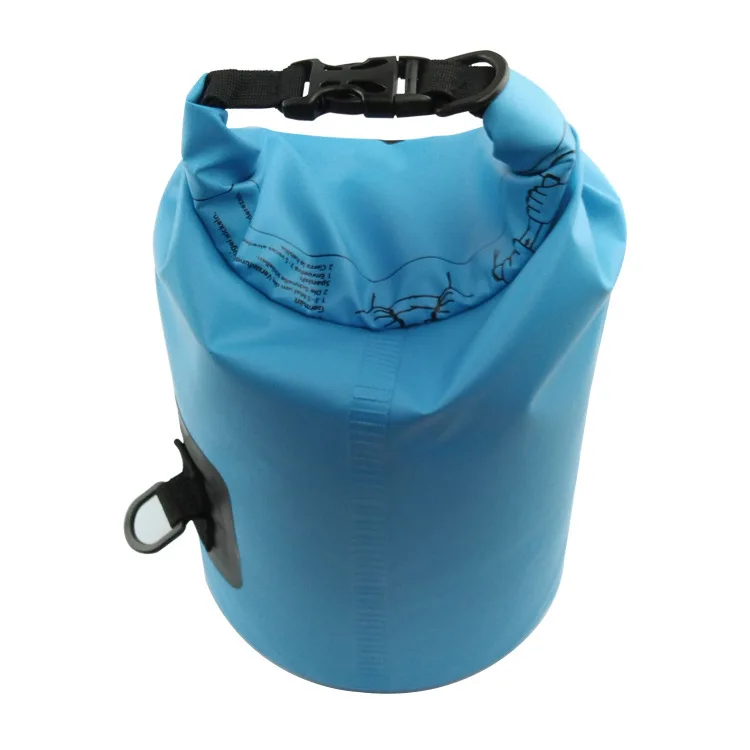 Environmentally Friendly Waterproof Snorkeling Bag Foldable 5L Shoulder Anti-Water Bucket Bag Dry Bags